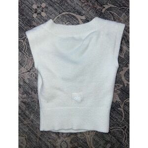 Alo Yoga Snuggle Up Short Sleeve Sweater